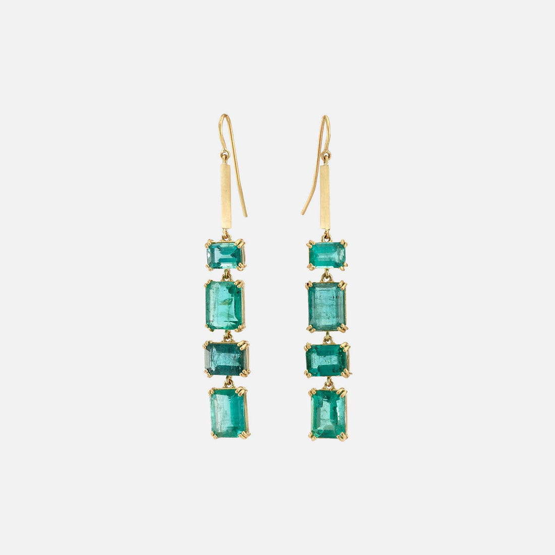 Emerald earrings