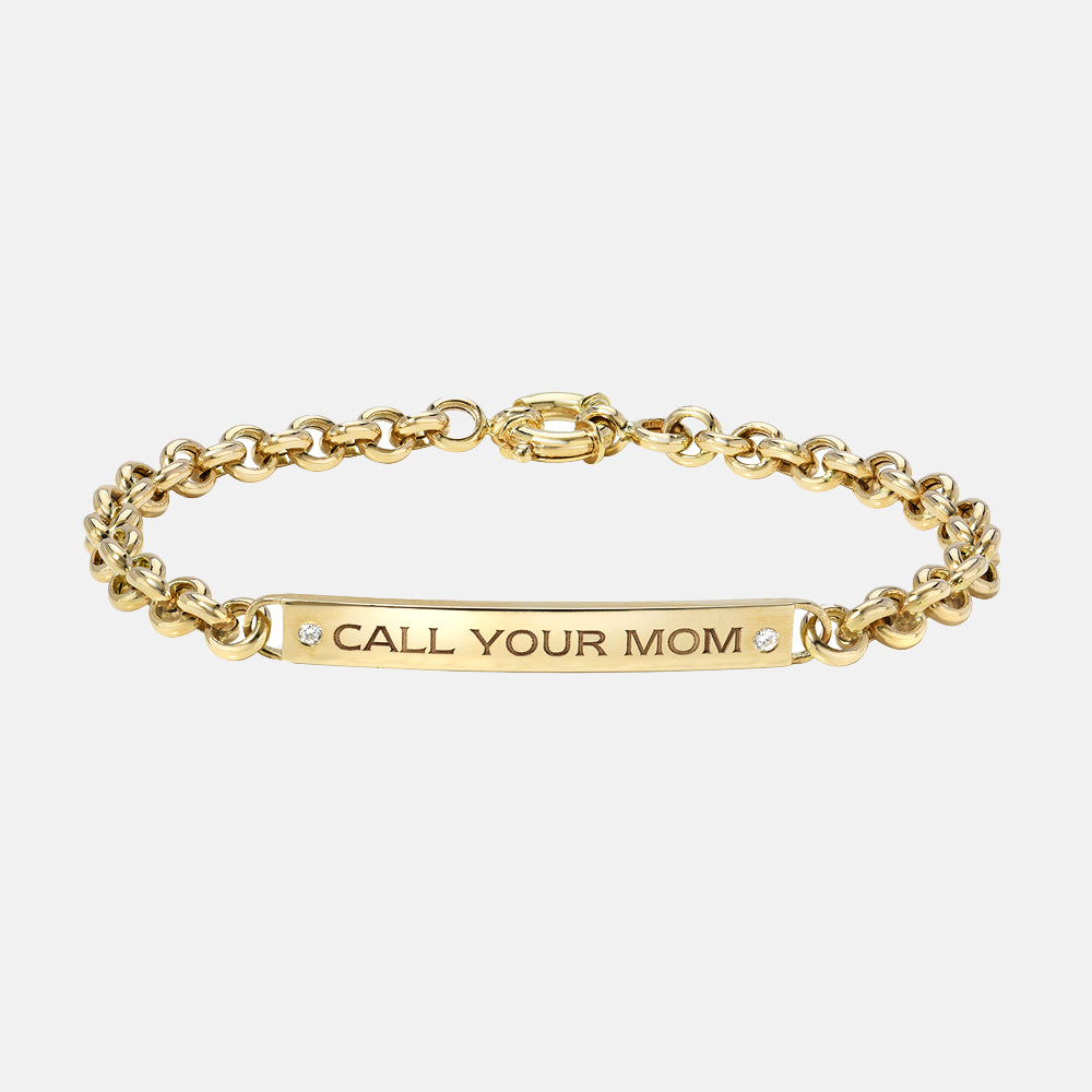 Call Your Mom ID Bracelet