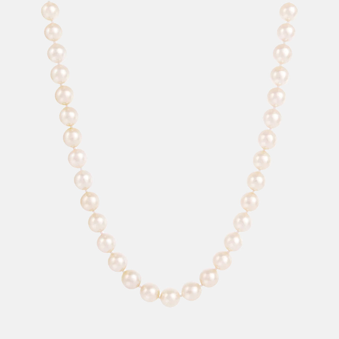 Japanese Akoya Pearl Howie Necklace 14K