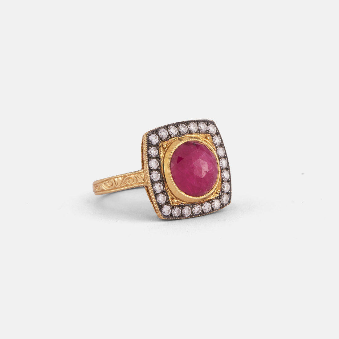 Ruby and Diamond Ring